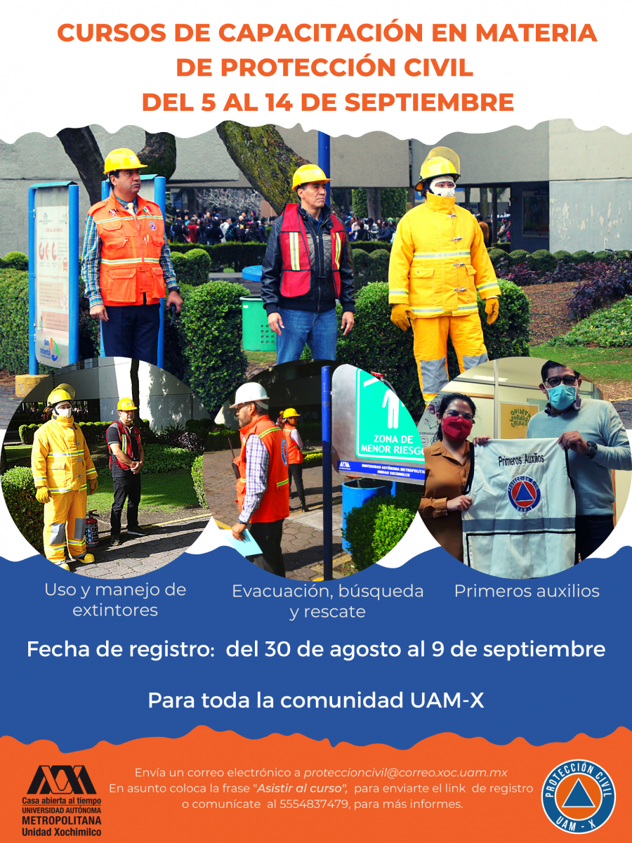 Curso De Capacitación En Materia De Protección Civil Universidad